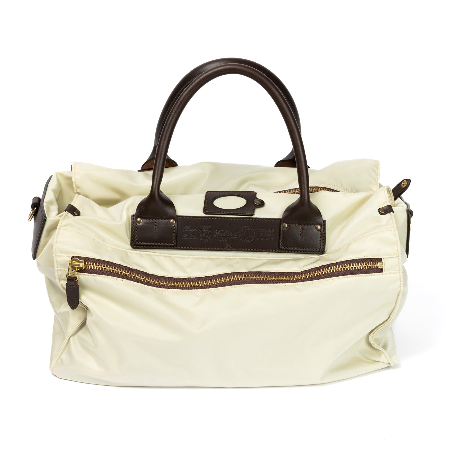 Bag "Training I" made from Felisi Nylon and Saddle Leather - handmade